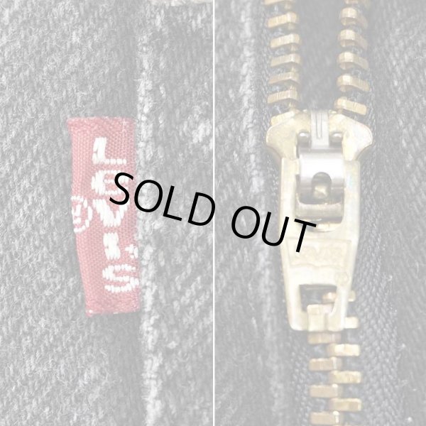 画像4: 00's Levi's 550 ブラックデニムパンツ "W36 L29" (4)
