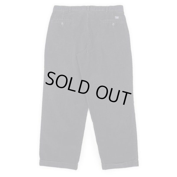 画像2: 00's DOCKERS 2タック コーデュロイトラウザー "NAVY / W36 L30" (2)