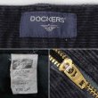 画像3: 00's DOCKERS 2タック コーデュロイトラウザー "NAVY / W36 L30" (3)