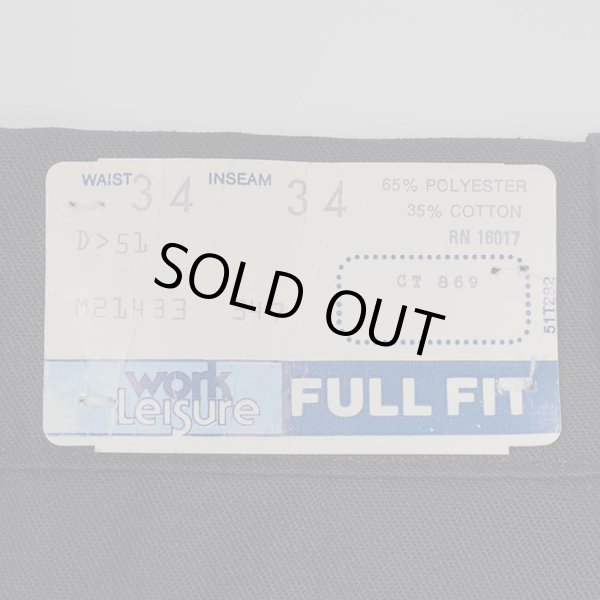 画像3: 80's Sears ワークパンツ "NAVY / MADE IN USA / DEADSTOCK" (3)