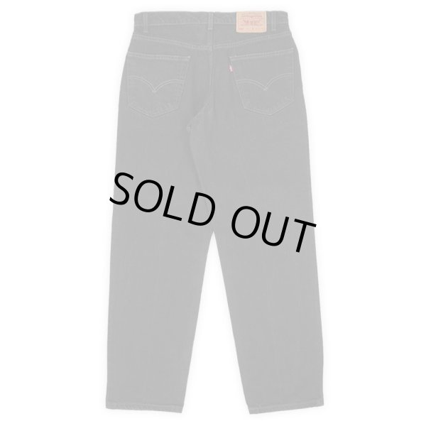 画像2: Late 90's Levi's 550 ブラックデニムパンツ "W34 L30" (2)