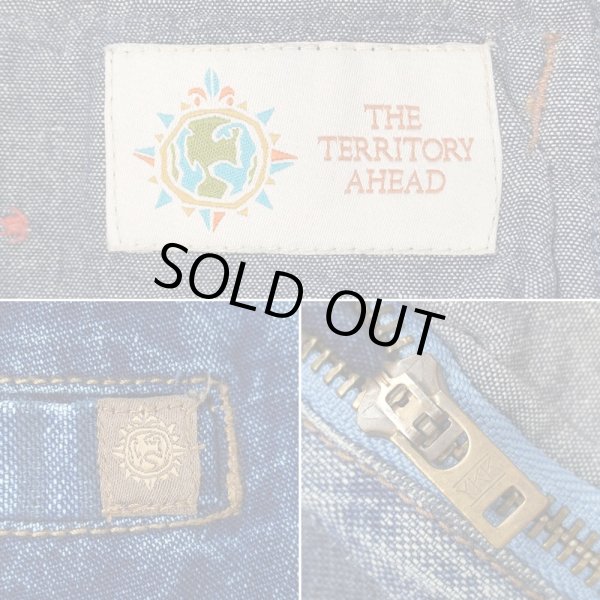 画像3: 00's THE TERRITORY AHEAD デニムイージーパンツ (3)