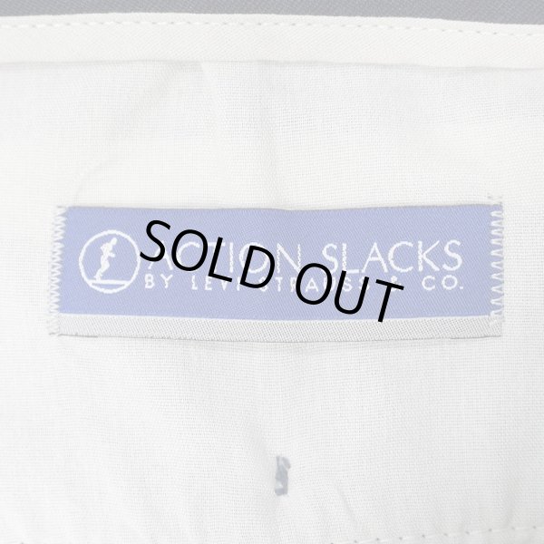 画像3: 90's Levi's アクションスラックス "NAVY / W36 L31" (3)