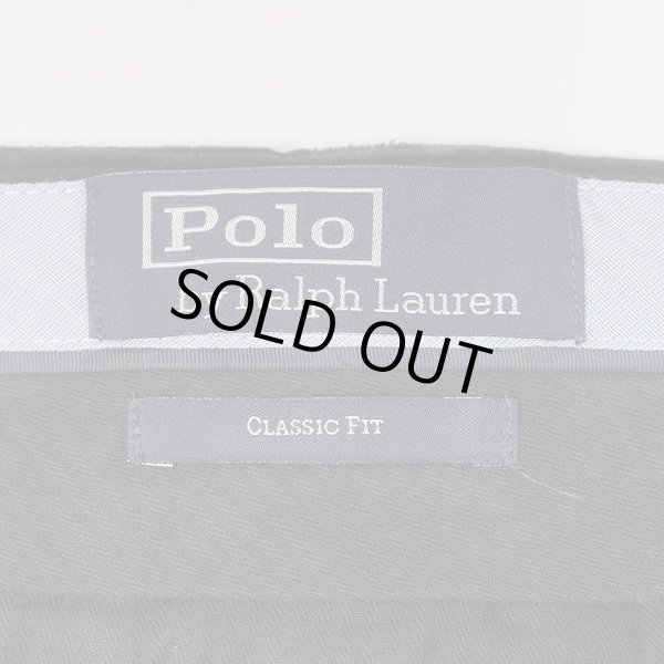 画像3: 00's Polo Ralph Lauren ノータック 太畝コーデュロイトラウザー "CLASSIC FIT / W33 L32" (3)
