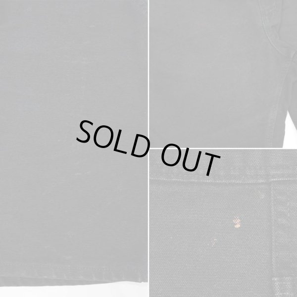 画像5: 00's Carhartt ダックペインターショーツ "BLACK" (5)