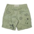 画像2: 00's Polo Ralph Lauren 総柄 コットンスイムショーツ (2)