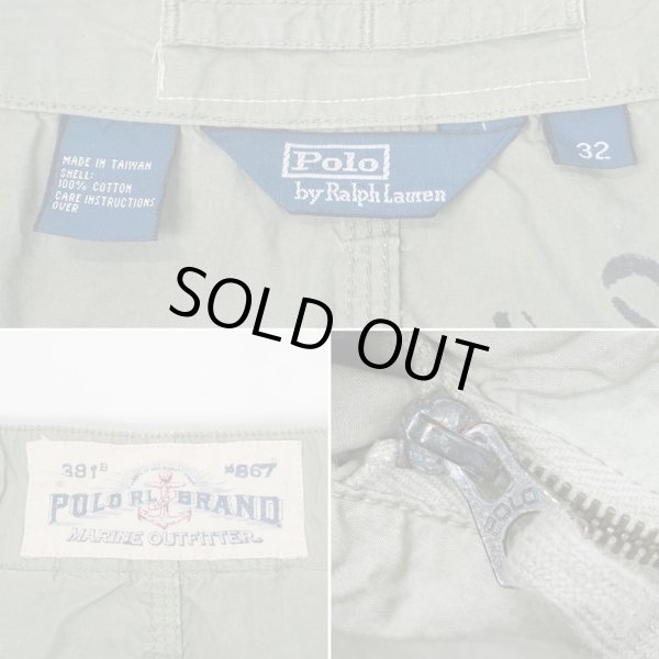 画像3: 00's Polo Ralph Lauren 総柄 コットンスイムショーツ (3)