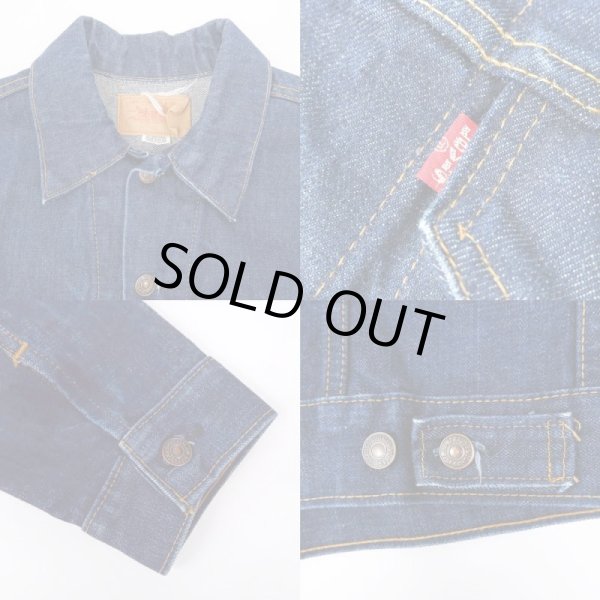 画像4: 70's Levi's 70505-0217 デニムジャケット "真紺 / size42" (4)