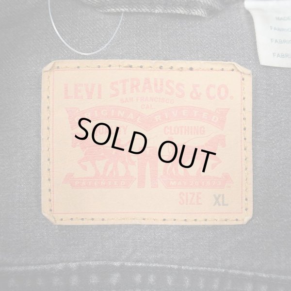 画像3: 00's Levi's ブラックデニムジャケット “SIZE XL” (3)