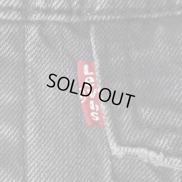 画像4: 00's Levi's ブラックデニムジャケット “SIZE XL” (4)