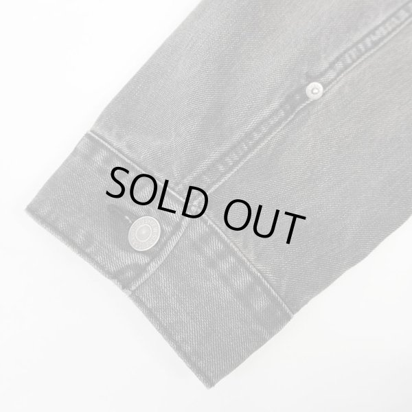 画像5: 00's Levi's ブラックデニムジャケット “SIZE XL” (5)