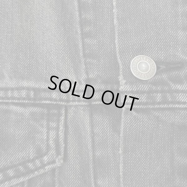画像6: 00's Levi's ブラックデニムジャケット “SIZE XL” (6)
