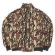 画像1: 80's Cabela's リアルツリーカモ柄 フリースジャケット "MADE IN USA" (1)