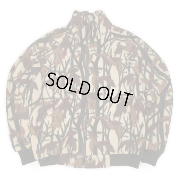 画像1: 80's Cabela's リアルツリーカモ柄 フリースジャケット "MADE IN USA" (1)