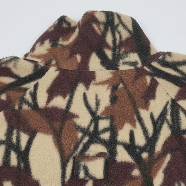 画像4: 80's Cabela's リアルツリーカモ柄 フリースジャケット "MADE IN USA" (4)