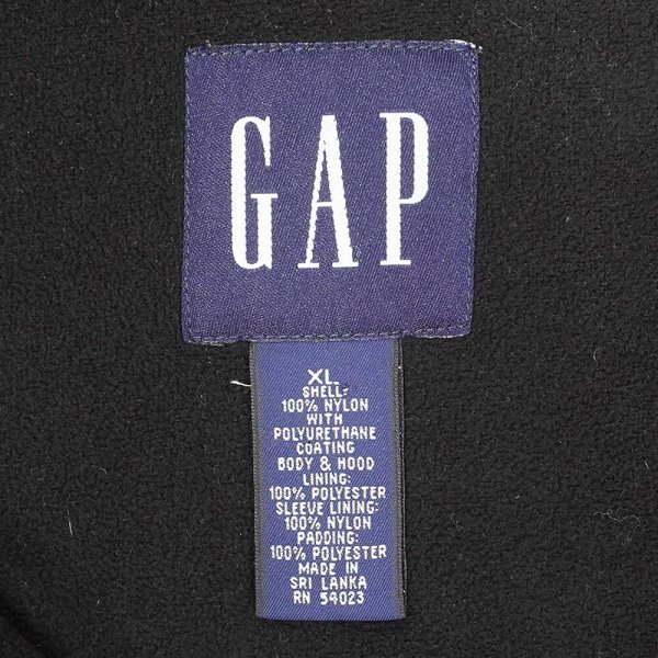 画像2: Early 00's OLD GAP ナイロンアノラック "RED" (2)