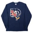画像1: 00's Philadelphia Flyers × Mickey L/S Tシャツ (1)