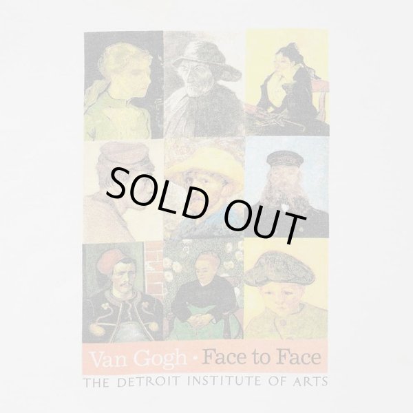 画像2: 90-00's Van Gogh Face to Face アートTシャツ (2)