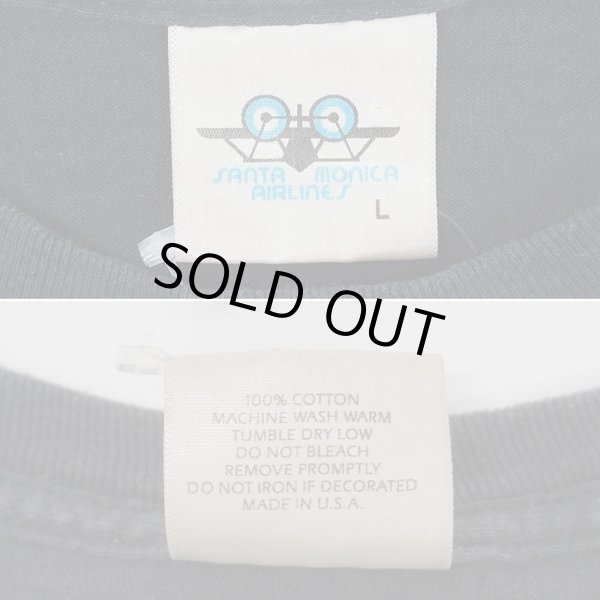 画像2: 90's SANTA MONICA AIRLINES L/S プリントTシャツ “MADE IN USA” (2)