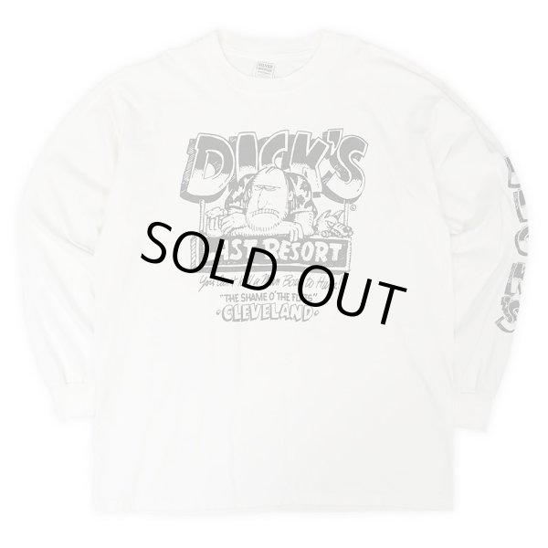 画像1: 90's DICK'S LAST RESORT L/S プリントTシャツ (1)