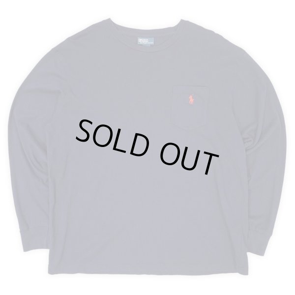 画像1: 00's Polo Ralph Lauren L/S ポケットTシャツ (1)