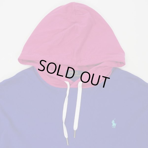 画像3: 00's Polo Ralph Lauren フェイクレイヤード フーディーカットソー (3)