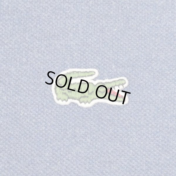 画像3: Late 90's LACOSTE ポロシャツ "DESIGNED IN FRANCE / HEATHER BLUE" (3)