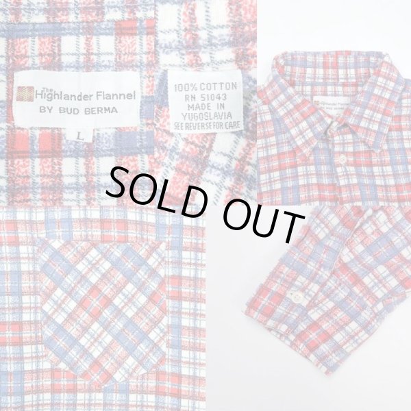 画像3: 80's Highlander Flannel プリントネルシャツ (3)