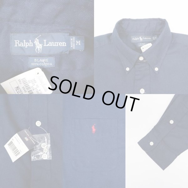 画像3: 90's Polo Ralph Lauren ボタンダウンシャツ "BLAKE / DEADSTOCK" (3)