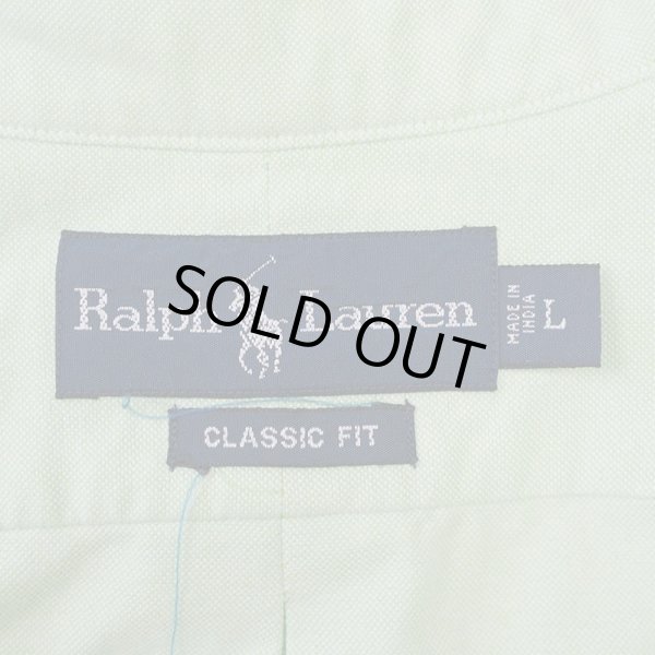 画像2: 90's Ralph Lauren S/S ボタンダウンシャツ "CLASSIC FIT" (2)