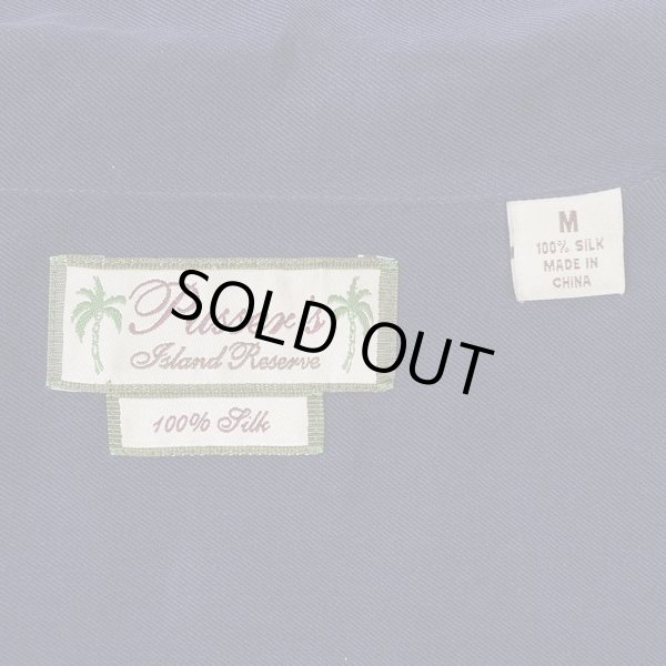 画像2: 00's Pusser's S/S シルク オープンカラーシャツ (2)