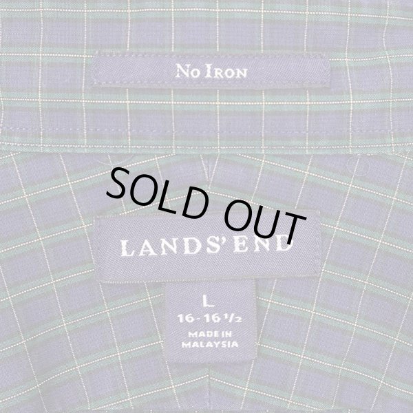 画像2: 00's LANDS' END ボタンダウンシャツ (2)
