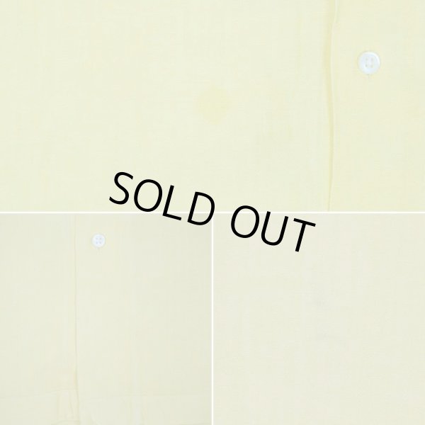 画像3: 00's Polo Ralph Lauren S/S オープンカラーシャツ "HBT織り" (3)