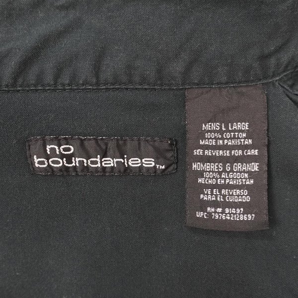 画像3: Late 90's NO BOUNDARIES S/S オープンカラーシャツ (3)