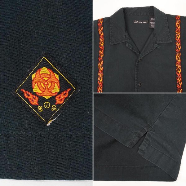 画像4: Late 90's NO BOUNDARIES S/S オープンカラーシャツ (4)