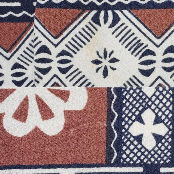 画像4: 70-80's Unknown 総柄 オープンカラーシャツ (4)