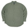 画像1: Early 00's OLD GAP レギュラーカラー フランネルシャツ (1)