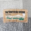 画像2: 90's WINTER RUN ブロックチェック柄 ヘビーネルシャツ (2)