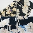 画像3: 90's CHAPS RALPH LAUREN S/S コットンハワイアンシャツ "Black Base" (3)