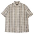 画像1: 00's ST JOHN'S BAY S/S レギュラーカラー ボックスシャツ (1)