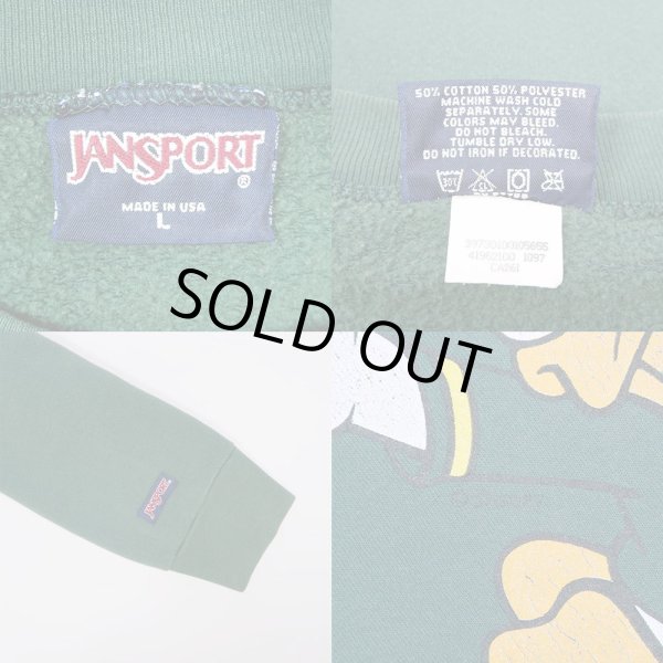 画像3: 90's OREGON DUCKS 両面プリントスウェット "MADE IN USA" (3)