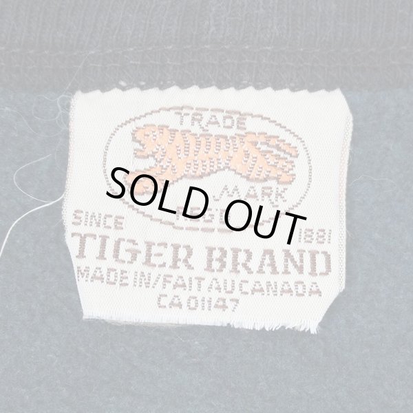 80's TIGER BRAND プリントスウェット 