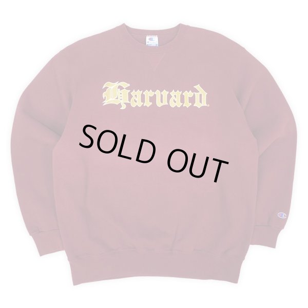 画像1: 90's Champion カレッジプリントスウェット "HARVARD / MADE IN USA" (1)