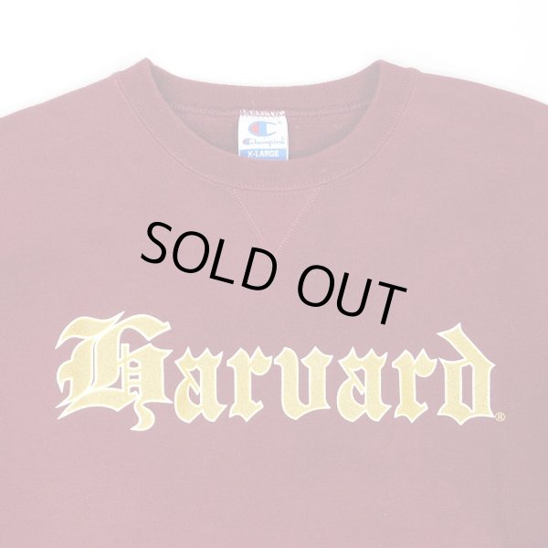 画像3: 90's Champion カレッジプリントスウェット "HARVARD / MADE IN USA" (3)