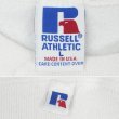 画像2: 90's RUSSELL 前V ブランクスウェット "MADE IN USA / WHITE" (2)