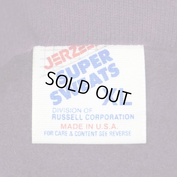 画像2: 90's JERZEES 襟付き ハーフジップスウェット "MADE IN USA" (2)