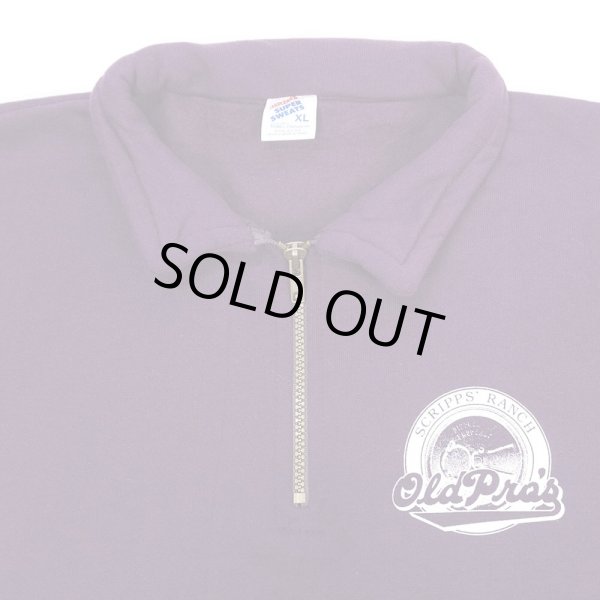 画像3: 90's JERZEES 襟付き ハーフジップスウェット "MADE IN USA" (3)