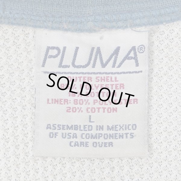 画像2: Late 90's PLUMA サーマルライナー フルジップスウェットパーカー (2)