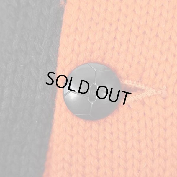 画像4: 50's ALPS 2TONE レタードカーディガン (4)