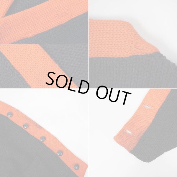 画像6: 50's ALPS 2TONE レタードカーディガン (6)